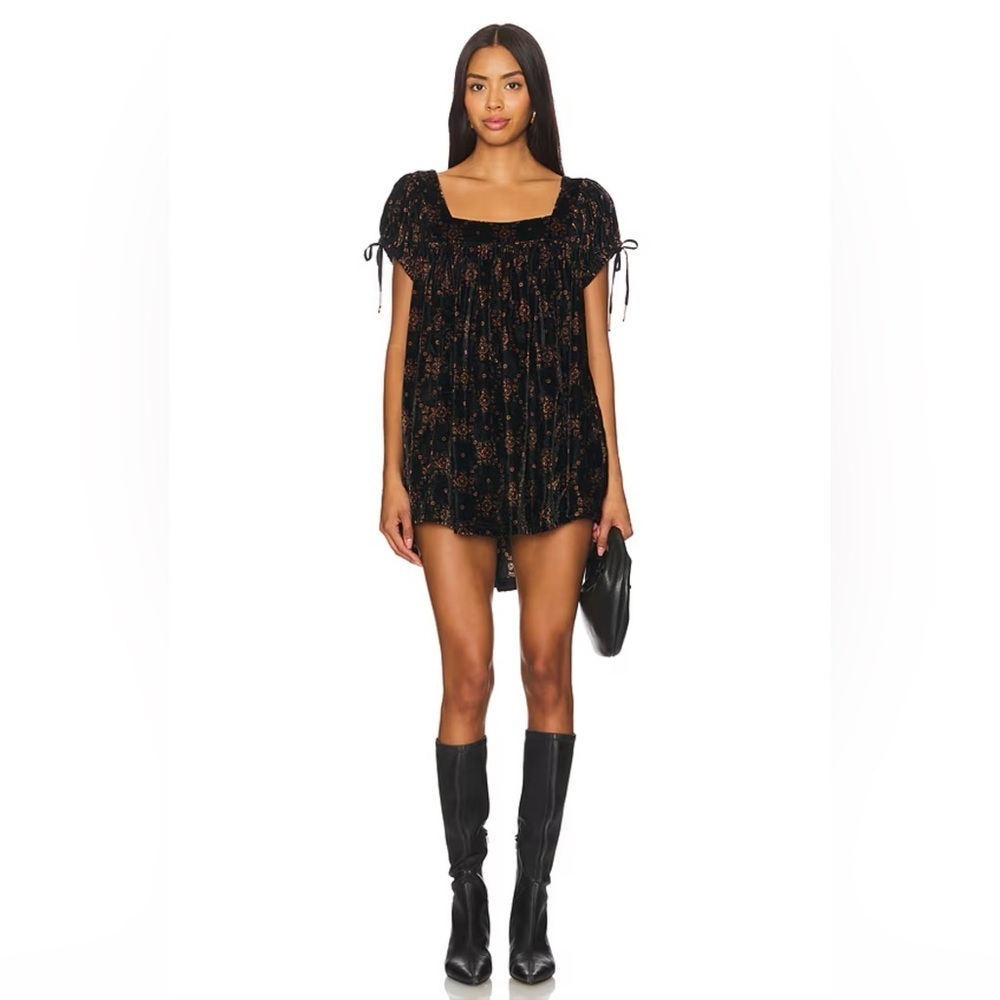 Free People | We The Free | Summer Camp Velvet Tunic | NWT! - Picture 2 of 10